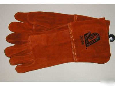 Cowhide tig welders gloves large size 02138