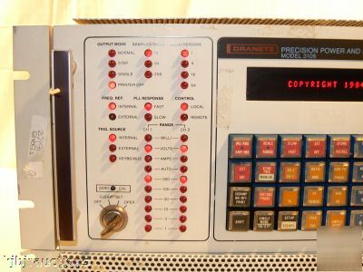 Dranetz 3105 precision power & harmonic analyzer