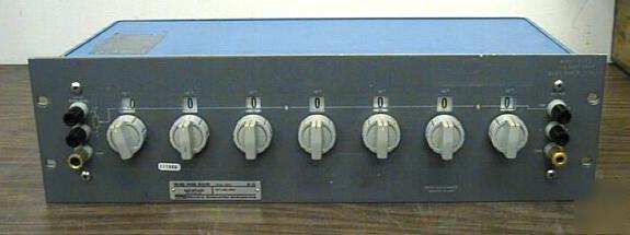 Esi dc voltage divider model # RV722
