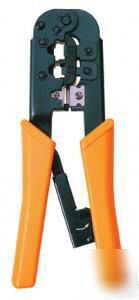 Network installation kit w/ stripper, punch & crimper