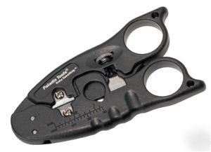Network installation kit w/ stripper, punch & crimper