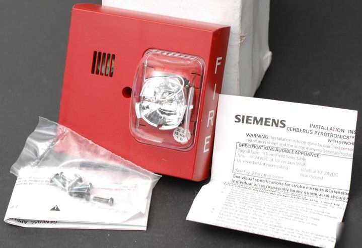 New siemens u-mmt-S30S multi-tone signal w strobe light 