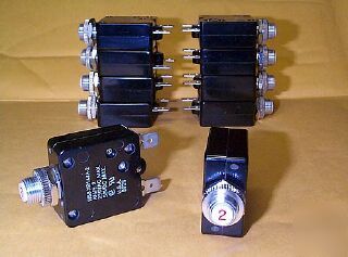 Potter & brumfield reset circuit breaker W58-XB1A4A-5