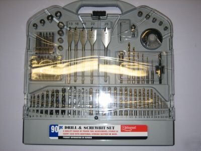 Richmond 90PC drill screw saw set fit dewalt, bosch etc