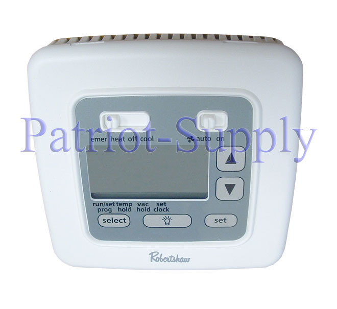 Robertshaw digital programmable stat multi-stage 8625