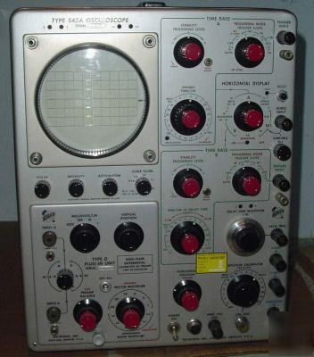 Tektronix 545A plugin oscilloscope dc-30MHZ #24777