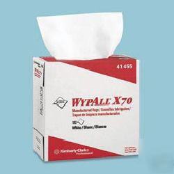 Wypall X70 manufactured rags-pop-up box-1000 - white