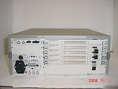  hp / agilent E1301A w/ switch panel & 4 relay mux
