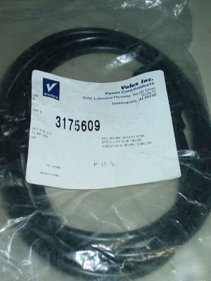 Volex inc.3175609 power cord 13A/125VAC/79 in bag#441B
