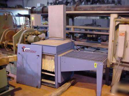 Dustvent deburring downdraft dust collector work bench