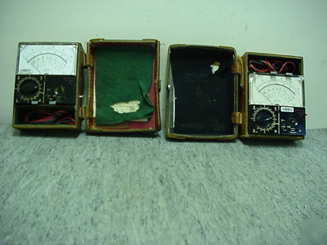2 x master instruments multimeters model PT53