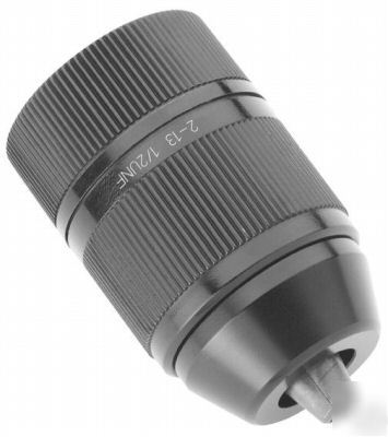 3/8X24 keyless drill chuck w/locking - metal 1/32-3/8