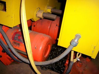 7-1/2 ton twin body hoist w/mt & radio 