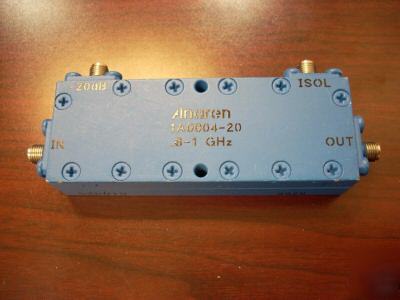 Anaren 1A0004-20 directional coupler 20DB 800-1000MHZ
