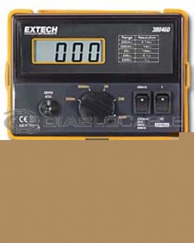 Extech 380462 precision milliohm 4-wire meter (220VAC)