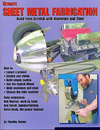 Fabricate sheet metal curves with english wheel & weld
