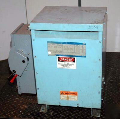 General electric multi tap 15 kva transformer::