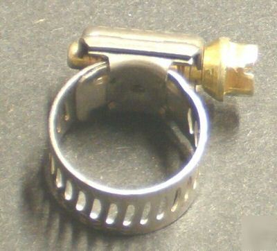 #HC06 - stainless steel hose clamp - 7/16