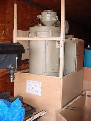 Item 1917 dryer, 50 cfm, with hopper, on cart