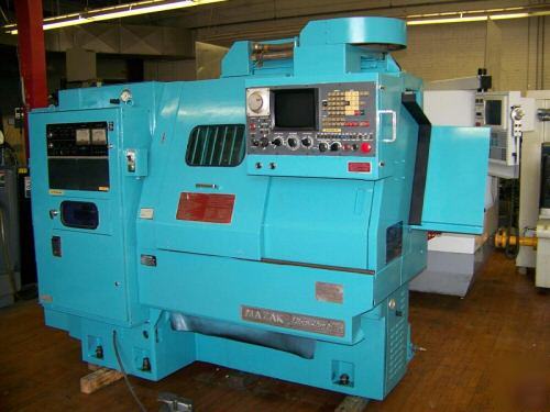 Mazak micro-slant cnc lathe, fanuc 6-t, universal
