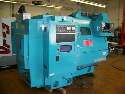 Mazak micro-slant cnc lathe, fanuc 6-t, universal