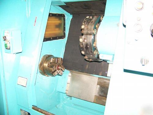 Mazak micro-slant cnc lathe, fanuc 6-t, universal