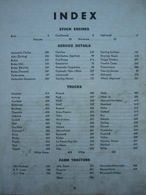 Motor's truck & tractor repair manual, covers 60 makes