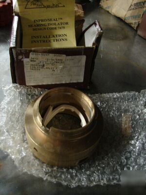 New inpro/seal bearing isolator fits 2 7/16 shaft