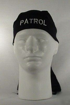 New patrol motorcycle durags (dark navy blue) brand 
