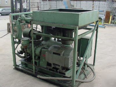 Rotary screw air compressor. gardner-denver 60 hp