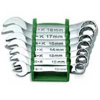 S k hand tools 86247 7 pc superkrome short wrench set