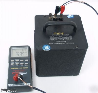 General radio 1482-f 2MH standard inductor