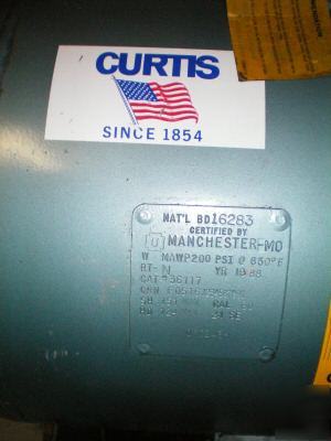 Curtis industrial 2 stage air compressor 60 gal tank