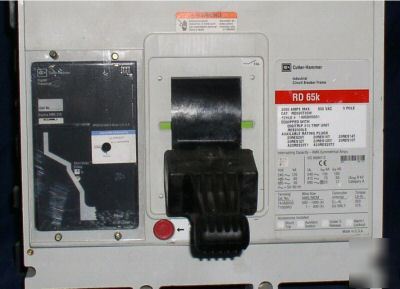 Cutler hammer #RD320T33W 3P/2000A/600V circuit breaker