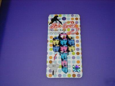 Elvis presley two by two SC1 key blank
