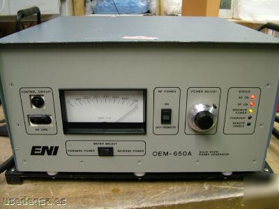 Eni oem-650A solid state rf generator 650W