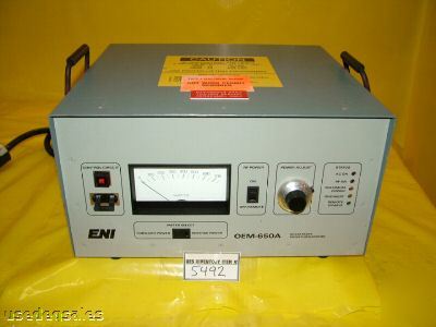 Eni oem-650A solid state rf generator 650W