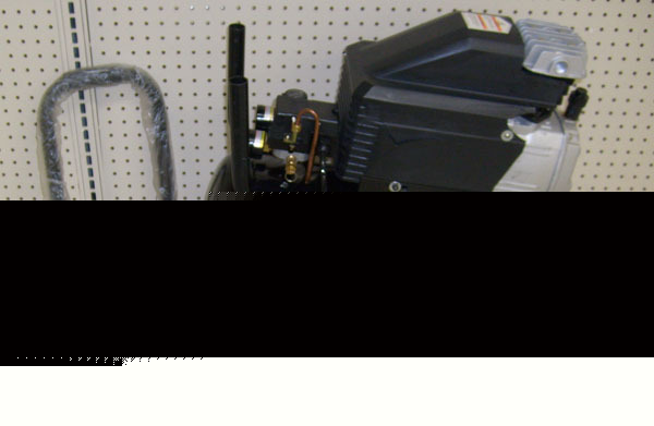 Industrial horizontal air compressor 6 gallon 2.5HP 125