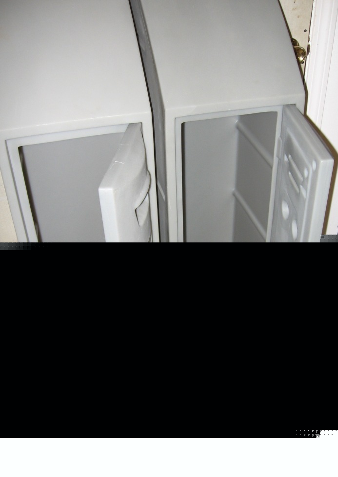 Lot 2 plastic wall mount lockers 37 x 15 x 12