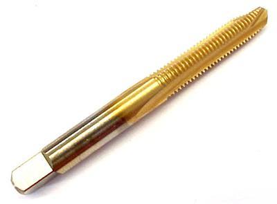 New lot of 12 plug taps w/ tin ~ 1/4 x 28 ~ usa 