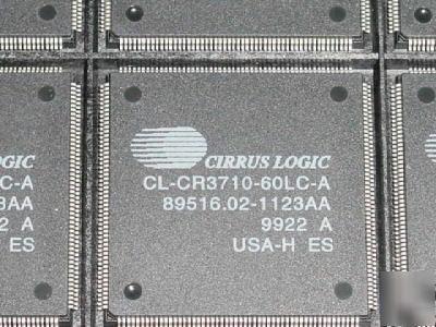 10 pcs. cirruslogic# cl-CR3710-60LC-a, qfp package