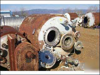 1000 gal richmond eng reactor, 304L, 250/125# - 16238