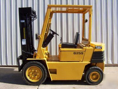 1996 daewoo pneumatic 5000LB used forklift
