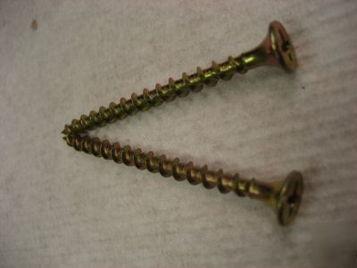 6 x 1-5/8 phil coarse thrd drywall screw yel zinc 5LBS