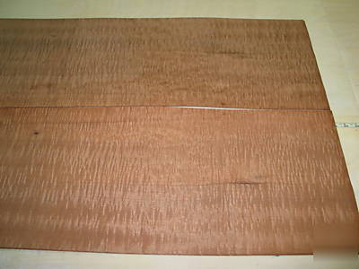 Exotic sapele veneer 58 sq. ft. lot 3116