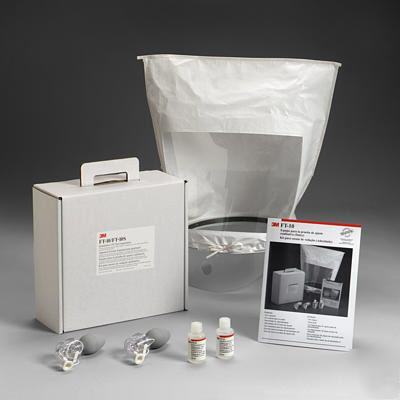 New 3M ft-10 qualitative fit test kit apparatus bitter 