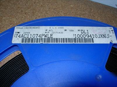New 74AC11074PWLE ti t/r 1000PCS 74AC11074