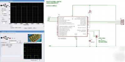New affordable pc usb oscilloscope kit 4 channel 2 mhz 