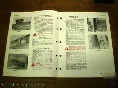New idea 485 & 486 round baler operators manual 
