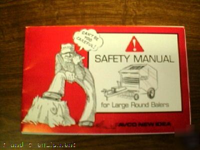 New idea 485 & 486 round baler operators manual 
